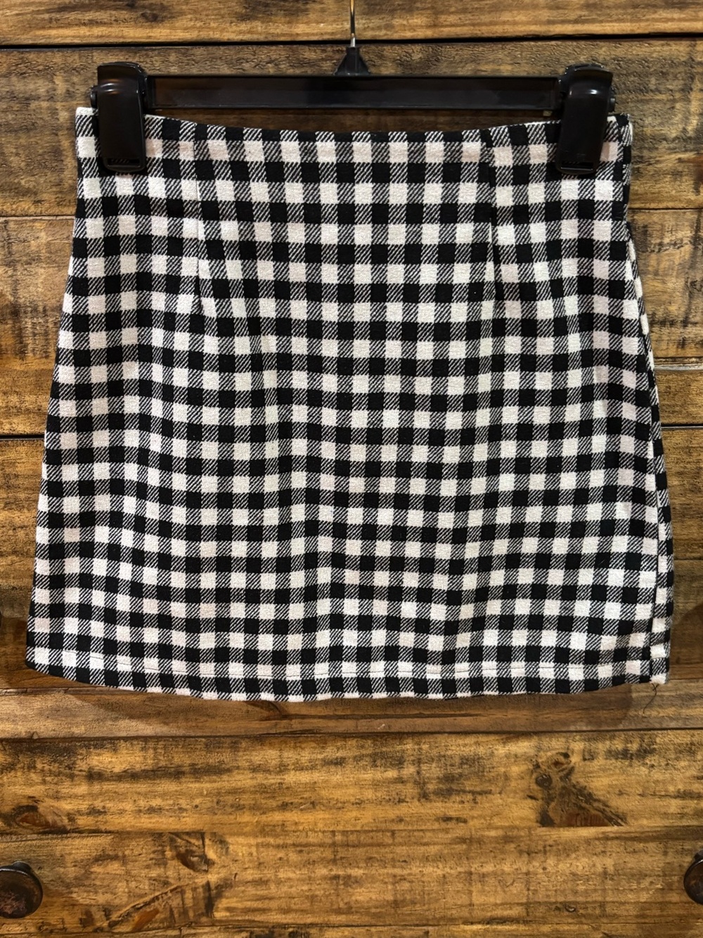 SHEIN Gingham Mini Skirt